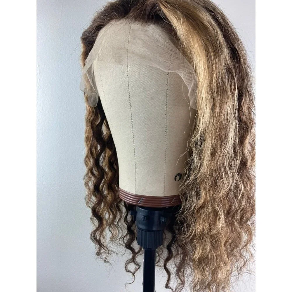 Highlight Blonde Human Hair Wig